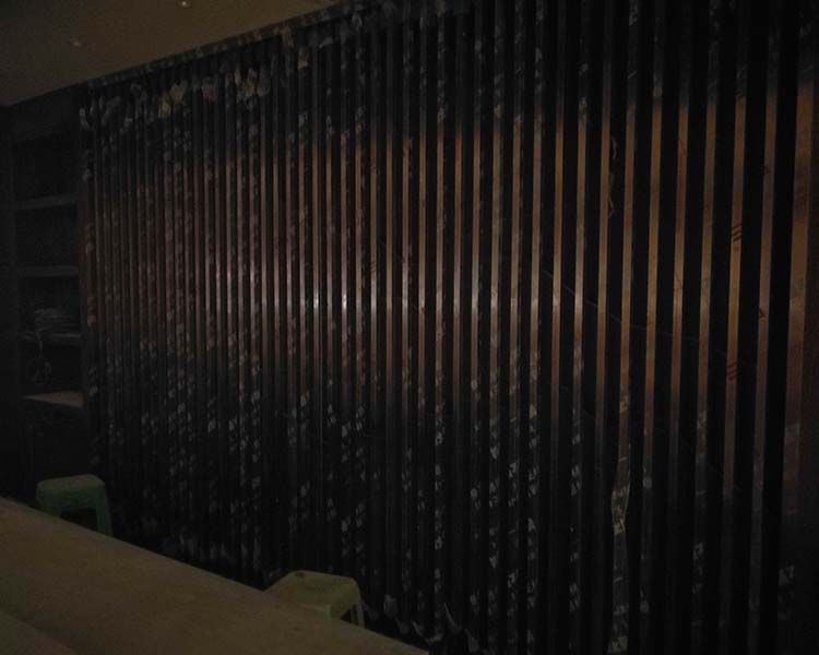 永光不锈钢案例屏风隔断