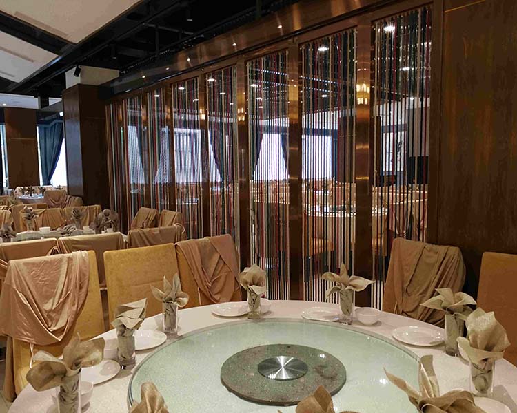 永光不锈钢案例屏风隔断